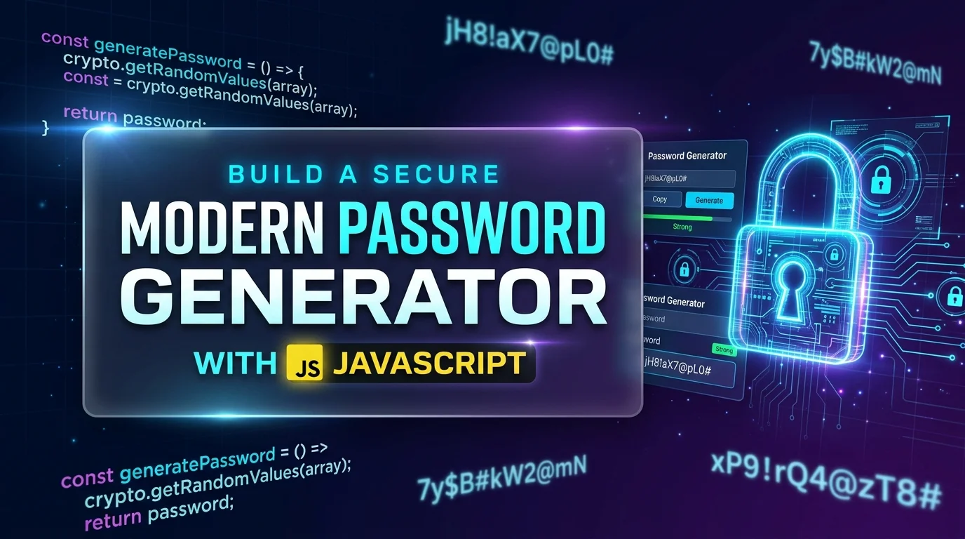 How to Build a Secure Password Generator in JavaScript