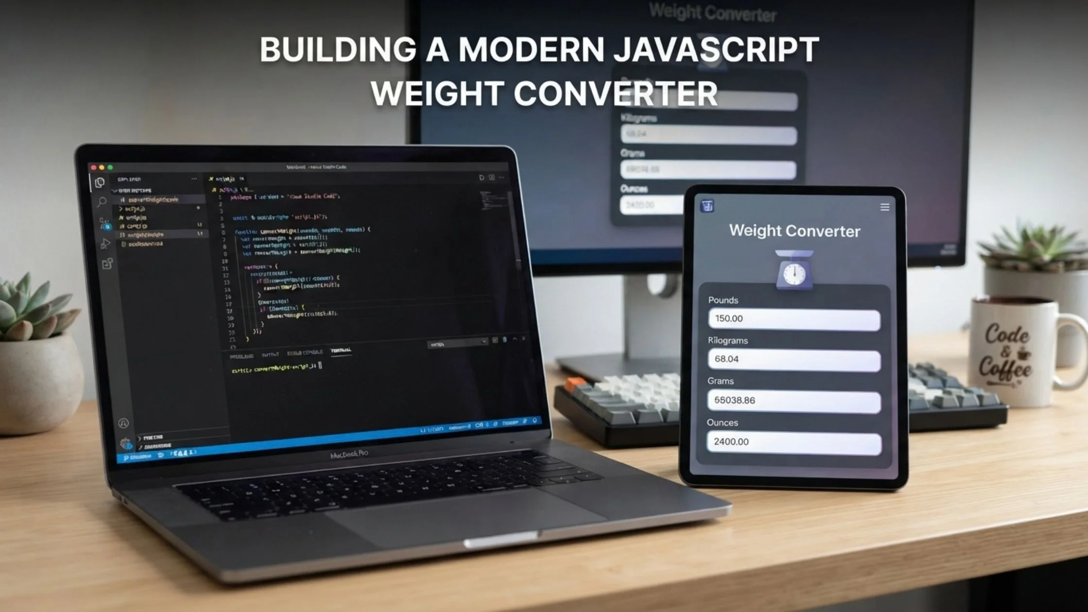How to Build a Real-Time Weight Converter in JavaScript